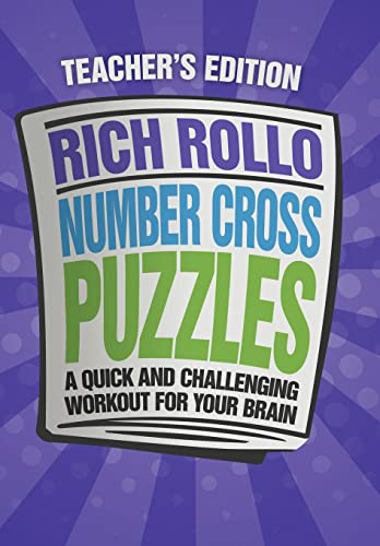 9781477155271: Number Cross Puzzles: A Quick and Challenging Workout for Your Brain