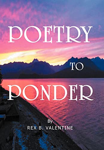 9781477158852: Poetry To Ponder