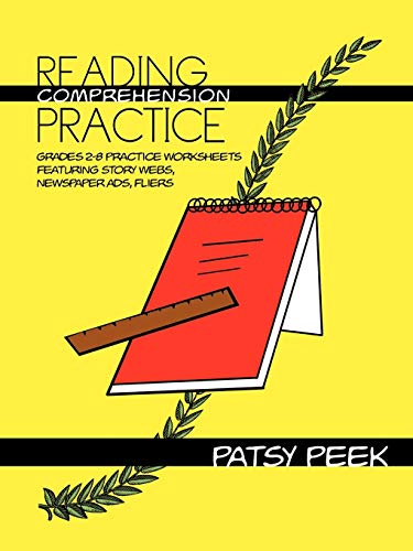 Beispielbild fr Reading Comprehension Practice Grades 28 Practice Worksheets Featuring Story Webs, Newspaper Ads, Fliers zum Verkauf von PBShop.store US