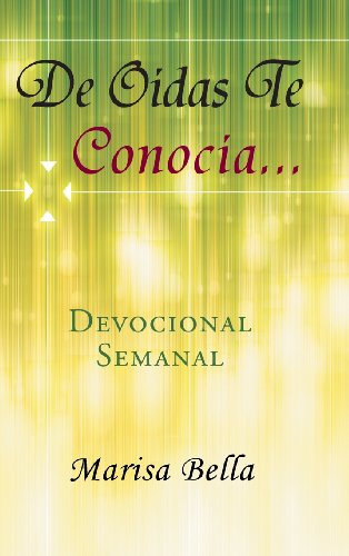 9781477289600: De Oidas Te Conocia? (Spanish Edition)