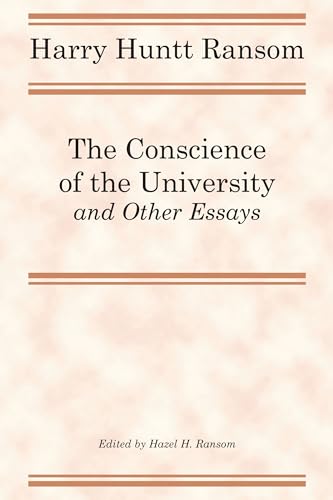 9781477304709: The Conscience of the University, and Other Essays