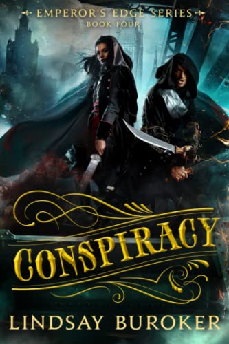 Stock image for Conspiracy: The Emperor's Edge, Book 4 for sale by Decluttr