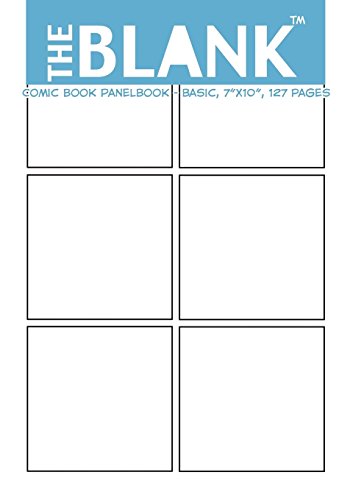 Stock image for The Blank Comic Book Panelbook - Basic, 7"x10", 127 Pages for sale by SecondSale