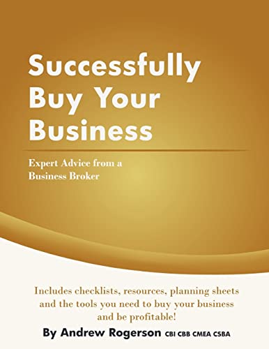 Successfully Buy Your Business (9781477545577) by Rogerson, Andrew