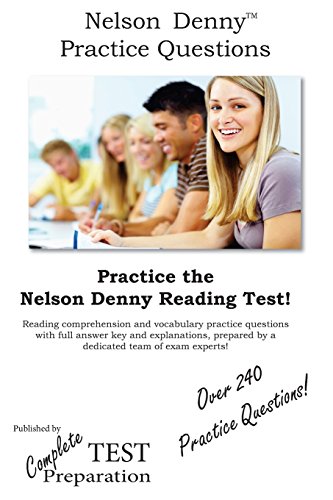 9781477577851: Nelson Denny Practice Questions