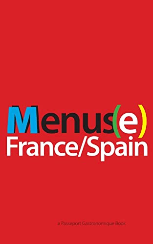 9781477607077: Menus(e): France/Spain [Idioma Ingls]