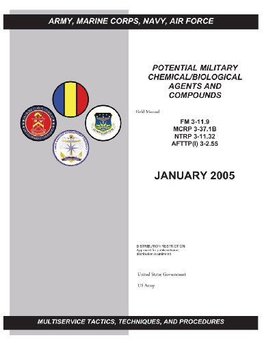 9781477612927: Field Manual FM 3-11.9 MCRP 3-37.1B NTRP 3-11.32 AFTTP (I) 3-2.55 Potential Military Chemical/Biological Agents and Compounds January 2005