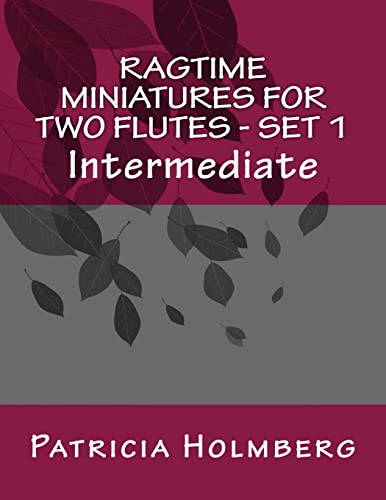 Stock image for Ragtime Miniatures for Two Flutes - Set 1 for sale by THE SAINT BOOKSTORE