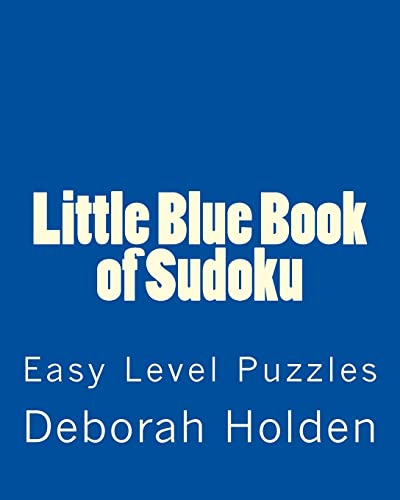 9781477664360: Little Blue Book of Sudoku: Easy Level Puzzles