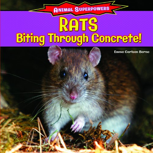 Rats: Biting Through Concrete! (Animal Superpowers) (9781477707524) by Berne, Emma Carlson