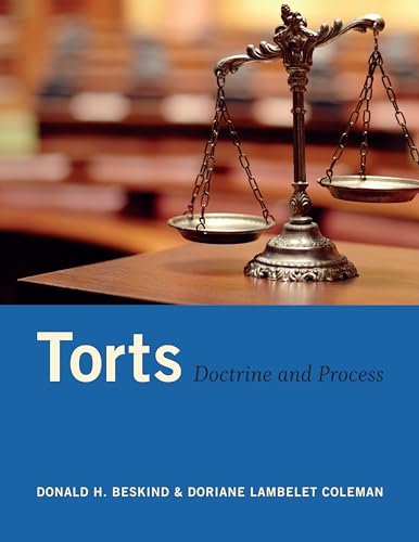 Beispielbild fr Torts : Doctrine and Process zum Verkauf von Better World Books