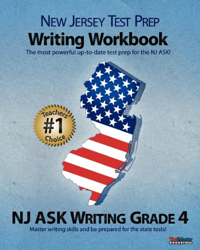 Imagen de archivo de NEW JERSEY TEST PREP Writing Workbook NJ ASK Writing Grade 4 a la venta por SecondSale