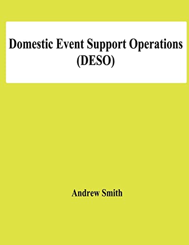 Stock image for Domestic Event Support Operations (DESO) for sale by THE SAINT BOOKSTORE