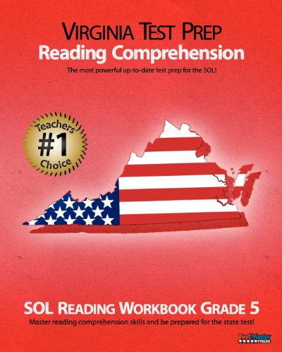 Beispielbild fr VIRGINIA TEST PREP Reading Comprehension SOL Reading Workbook Grade 5 zum Verkauf von SecondSale
