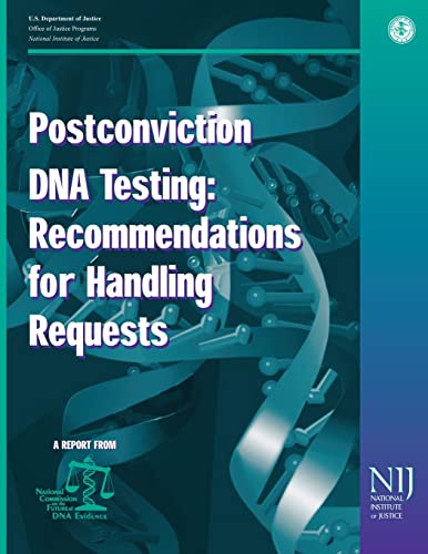 Beispielbild fr Postconviction DNA Testing: Recommendations for Handling Requests zum Verkauf von Irish Booksellers