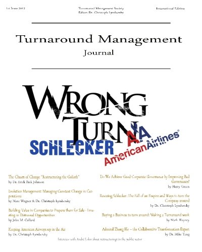 Imagen de archivo de Turnaround Management Journal: Issue 1, 2012 a la venta por Revaluation Books