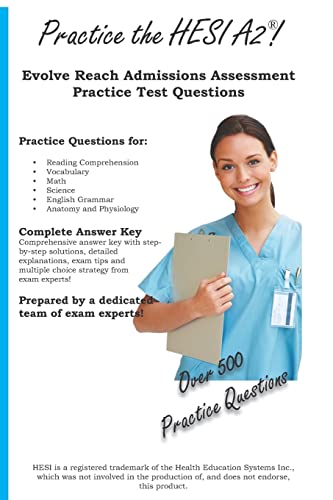 Stock image for Practice the HESI A2: Practice Test Questions for the HESI A2 for sale by -OnTimeBooks-