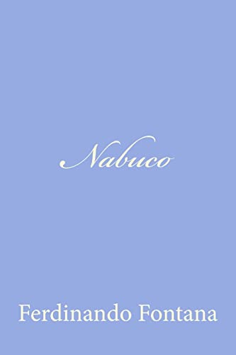 Imagen de archivo de Nabuco a la venta por THE SAINT BOOKSTORE