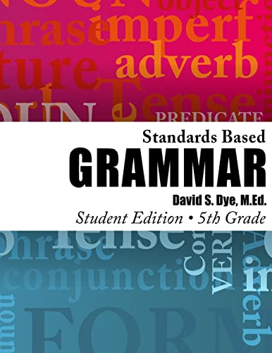 Beispielbild fr Standards Based Grammar: Grade 5: Student Edition zum Verkauf von California Books