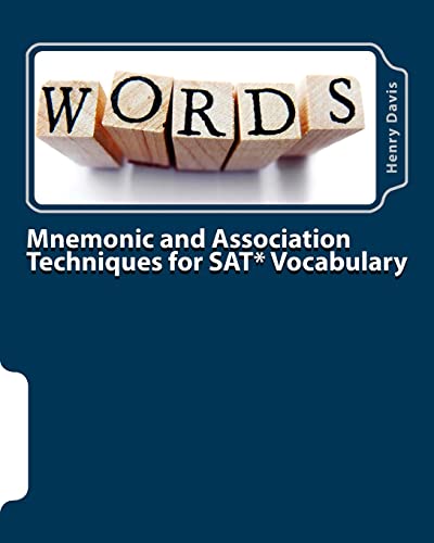 9781478393696: Mnemonic and Association Techniques for SAT Vocabulary: Volume 1