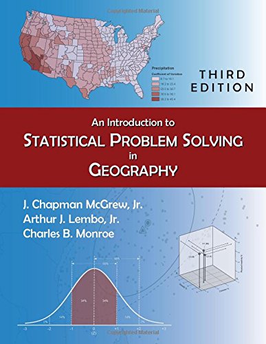 Beispielbild fr An Introduction to Statistical Problem Solving in Geography, Third Edition zum Verkauf von Goodwill Southern California