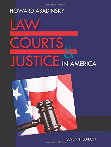 Stock image for Law, Courts, and Justice in America, Seventh Edition for sale by BookHolders