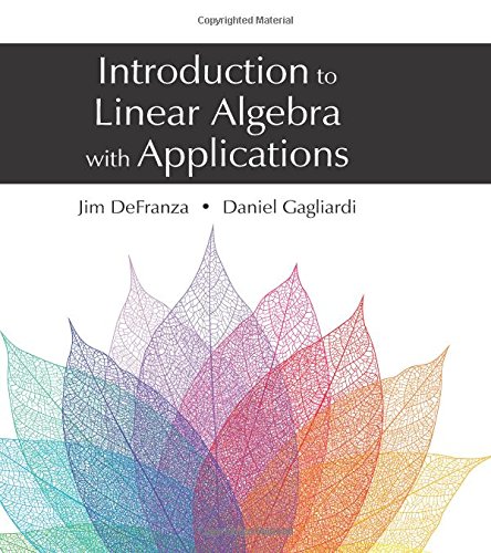 Beispielbild fr Introduction to Linear Algebra with Applications zum Verkauf von Better World Books: West