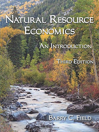 Beispielbild fr Natural Resource Economics: An Introduction, Third Edition zum Verkauf von BooksRun