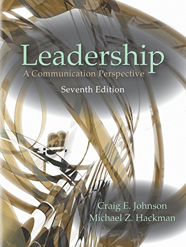 9781478635024: Leadership: A Communication Perspective