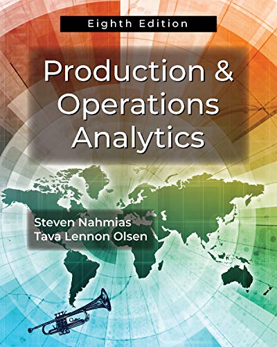 9781478639268: Production & Operations Analytics