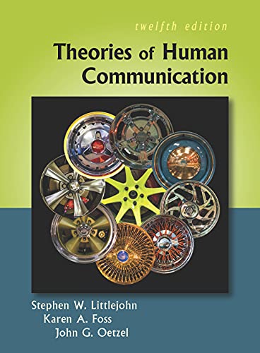 Beispielbild fr Theories of Human Communication, Twelfth Edition zum Verkauf von BooksRun