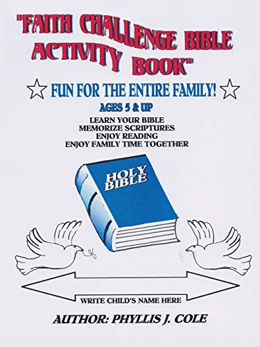 Imagen de archivo de Faith Challenge Bible Activity Book a la venta por Lucky's Textbooks