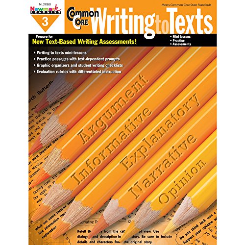 Beispielbild fr Newmark Learning Grade 3 Common Core Writing to Text Book zum Verkauf von BooksRun