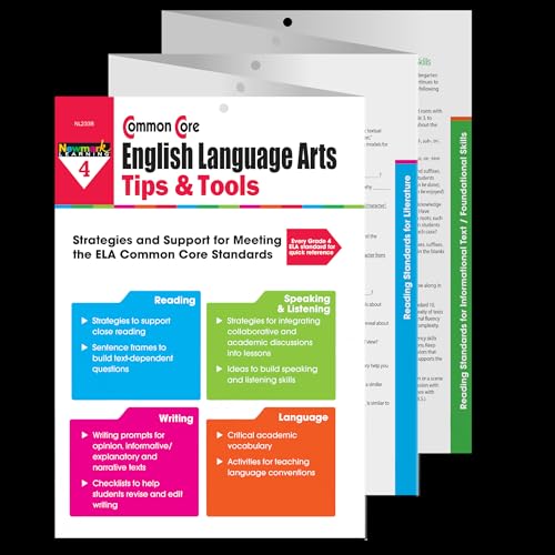 9781478807476: Common Core Ela Tips & Tools Grade 4 Teacher Resource (CC Ela Tips)