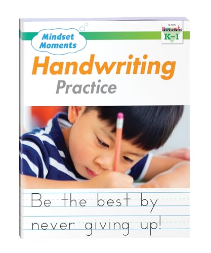 Stock image for Handwriting Practice Manuscript Gr. K-1 - Mindset Moments for sale by HPB-Emerald