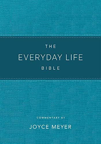 Stock image for The Everyday Life Bible Teal LeatherLuxe�: The Power of God's Word for Everyday Living for sale by Magers and Quinn Booksellers