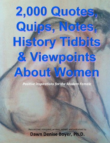 Stock image for 2,000 Quotes, Quips, Notes, History Tidbits & Viewpoints about Women: Positive & Inspirational Quotes about Women for sale by ThriftBooks-Atlanta