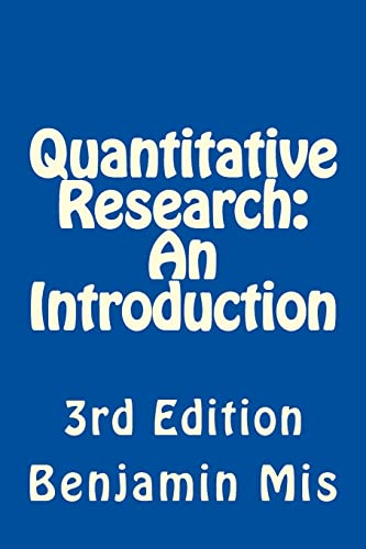 9781479200863: Quantitative Research: An Introduction