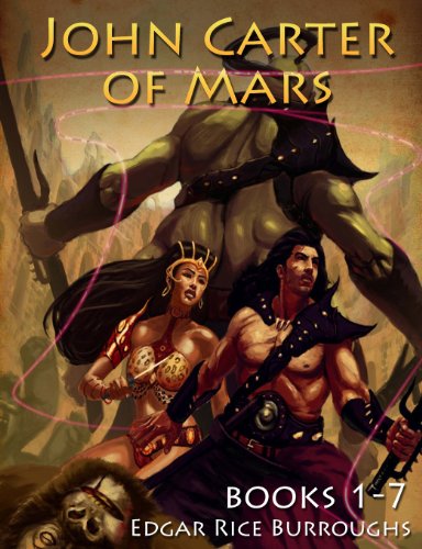 Beispielbild fr John Carter of Mars Series [Books 1-7] (Mockingbird Classics) zum Verkauf von HPB-Emerald