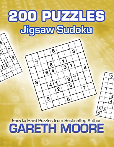 Jigsaw Sudoku: 200 Puzzles (9781479221837) by Moore, Gareth