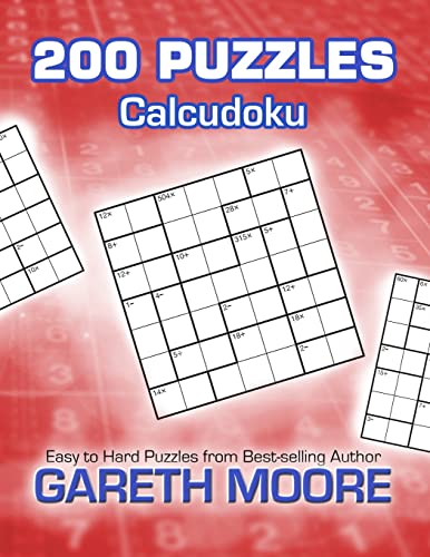 Calcudoku: 200 Puzzles (9781479224500) by Moore, Gareth