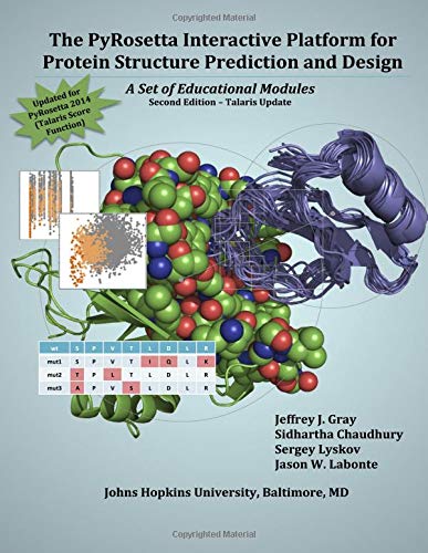 9781479224821: The PyRosetta Interactive Platform for Protein Structure Prediction and Design: A Set of Educational Modules