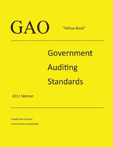 Stock image for GAO "Yellow Book" - Government Auditing Standards - 2011 Version for sale by Mahler Books