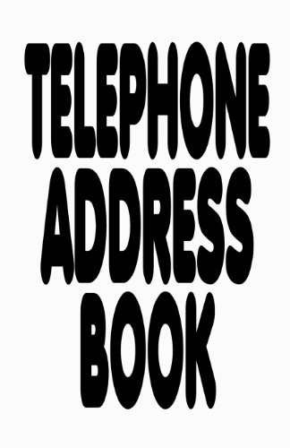 Stock image for Telephone Address Book for sale by Revaluation Books