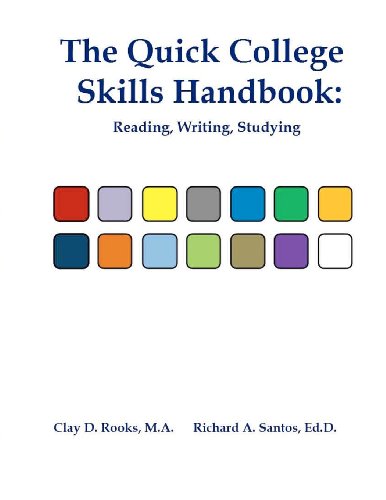 Imagen de archivo de The Quick College Skills Handbook: Reading, Writing, Studying a la venta por ThriftBooks-Atlanta