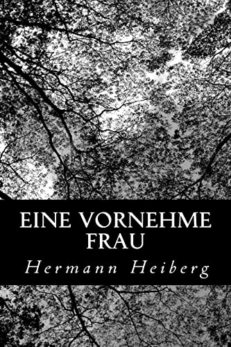 Stock image for Eine vornehme Frau for sale by THE SAINT BOOKSTORE