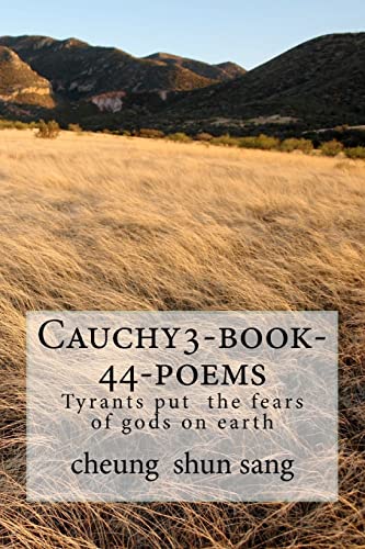 Stock image for Cauchy3-book-44-poems for sale by THE SAINT BOOKSTORE