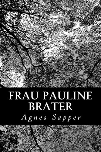 9781479287994: Frau Pauline Brater