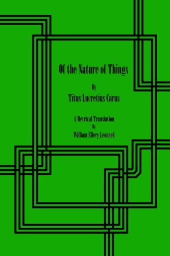 Imagen de archivo de Of the Nature of Things a la venta por BASEMENT BOOKS