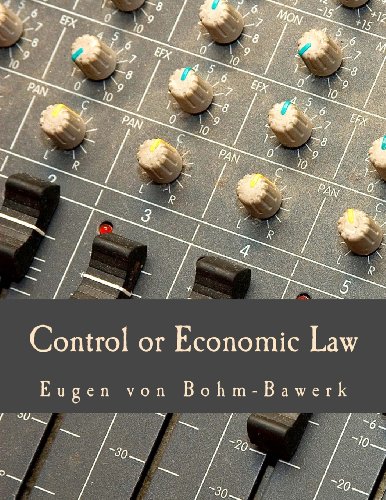 Beispielbild fr Control or Economic Law (Large Print Edition) zum Verkauf von Revaluation Books